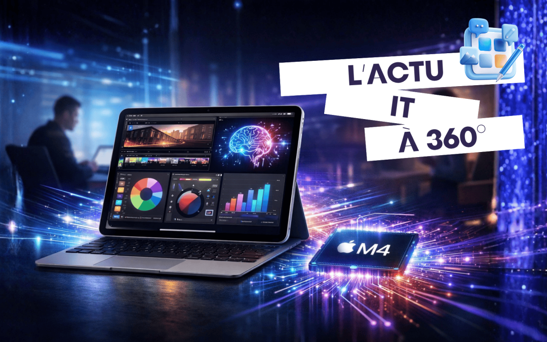 Apple dévoile l’iPad Air M4 : quand la tablette devient un outil de puissance et d’intelligence