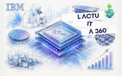 La course aux semi-conducteurs s’accélère : IBM présente une architecture 0,7 nm