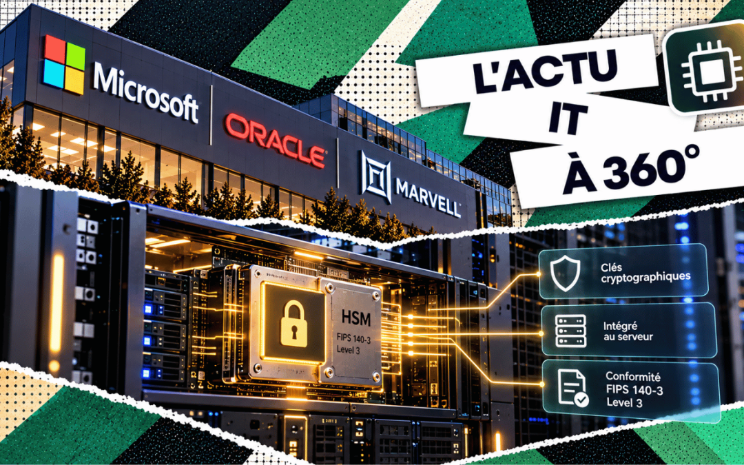 Microsoft Oracle et Marvell veulent intégrer un coffre-fort cryptographique aux serveurs